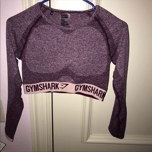 gymshark long sleeve crop